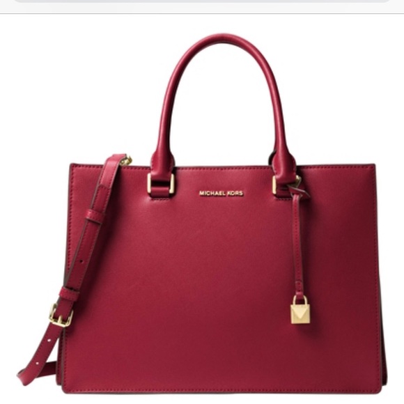 Michael Kors Handbags - Michael Kors Medium Gusset Satchel